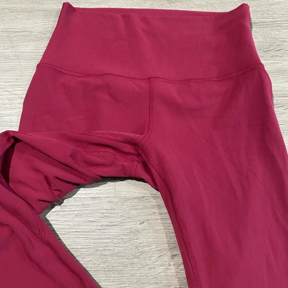 Lululemon Align Crop *21" Star Ruby Soul Cycle Leggings - Picture 5 of 8